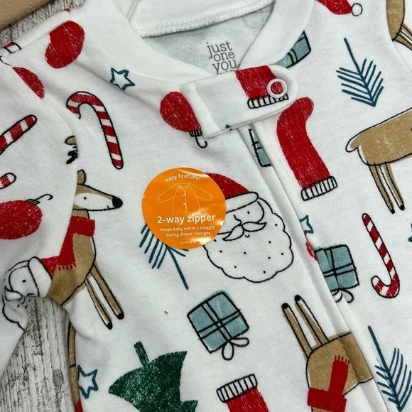 JUST One You Carter’s 2pc Christmas Outfit - Picture 2 of 7